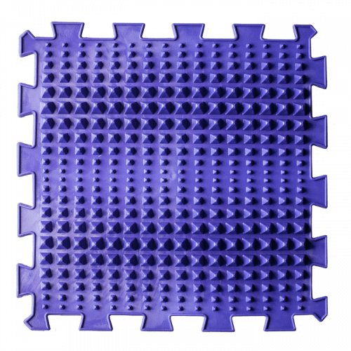 Mata sensoryczna do masażu stóp "Puzzle Mix" 10 elementów